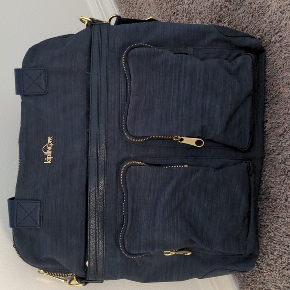 Kipling Camryn True Dazz Navy Laptop Bag B1427 - Picture 6 of 12